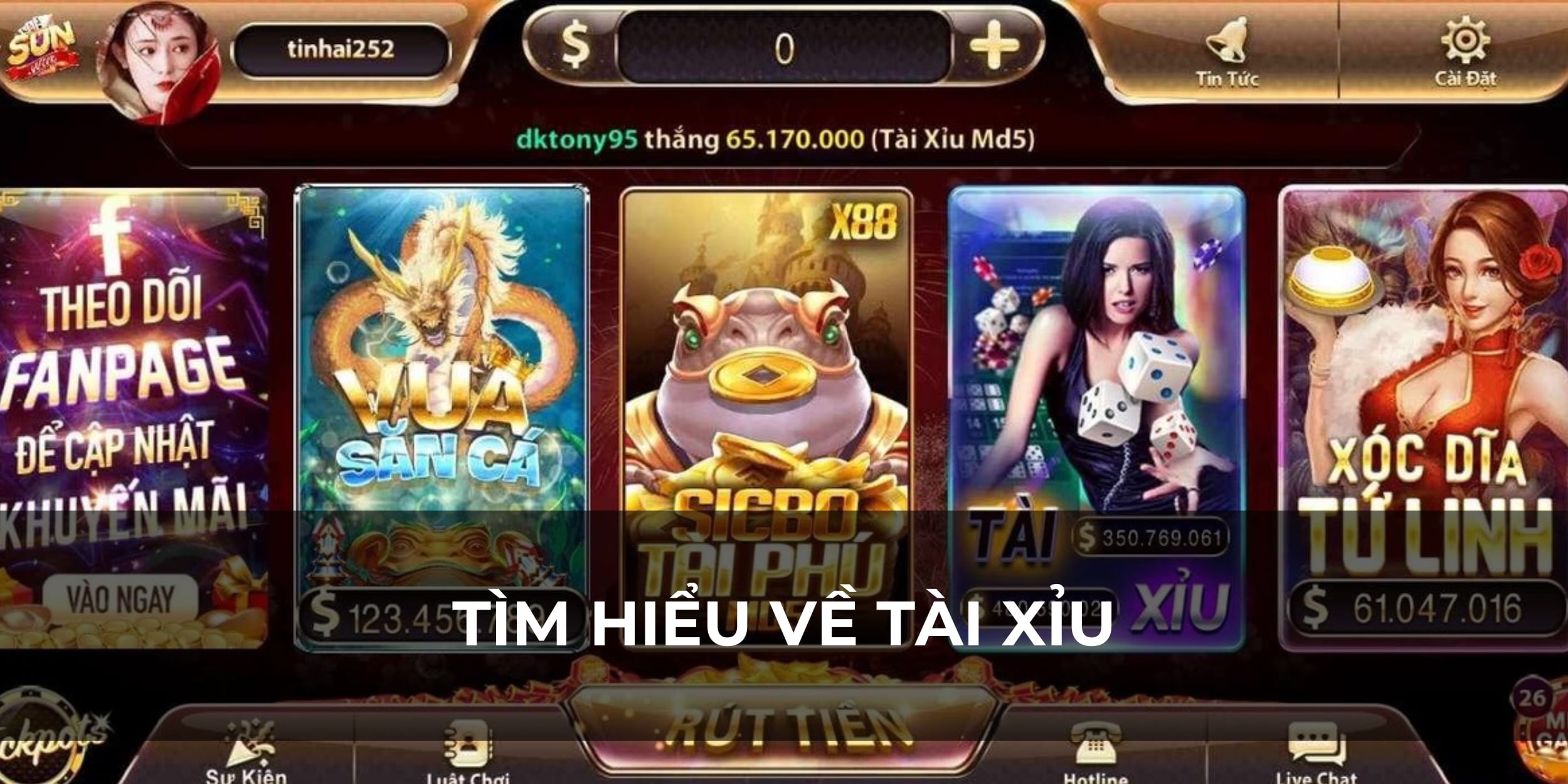 Tìm hiểu về tài xỉu